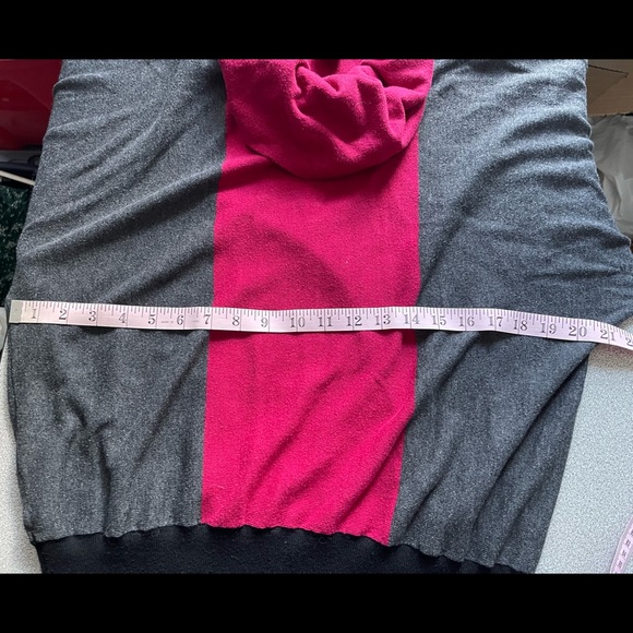 Style &Co Colour Block Cowl Neck Sweater Size 1X - Picture 9 of 12